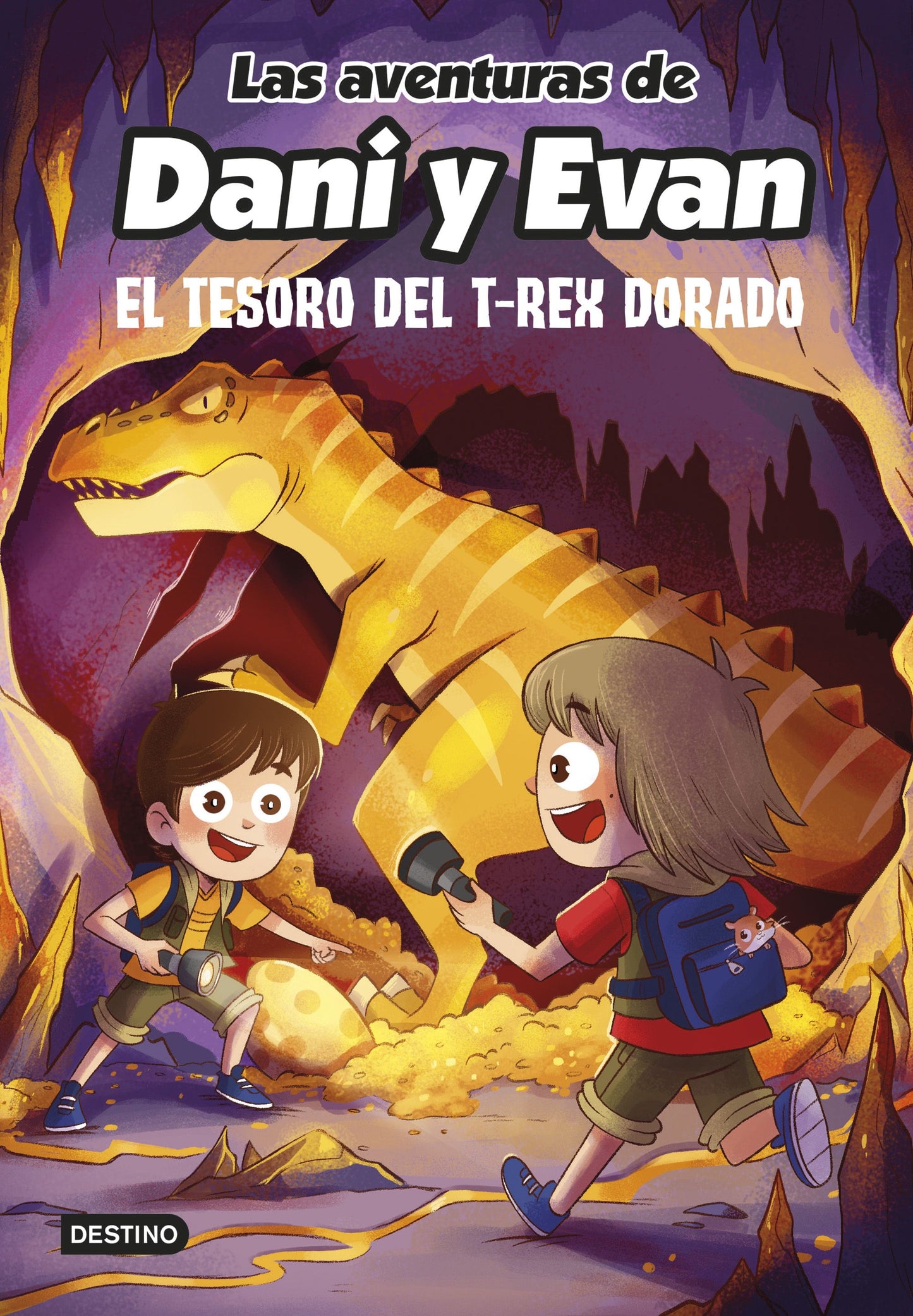 Libro Las aventuras de Dani y Eva 5: El tesoro del T-Rex dorado