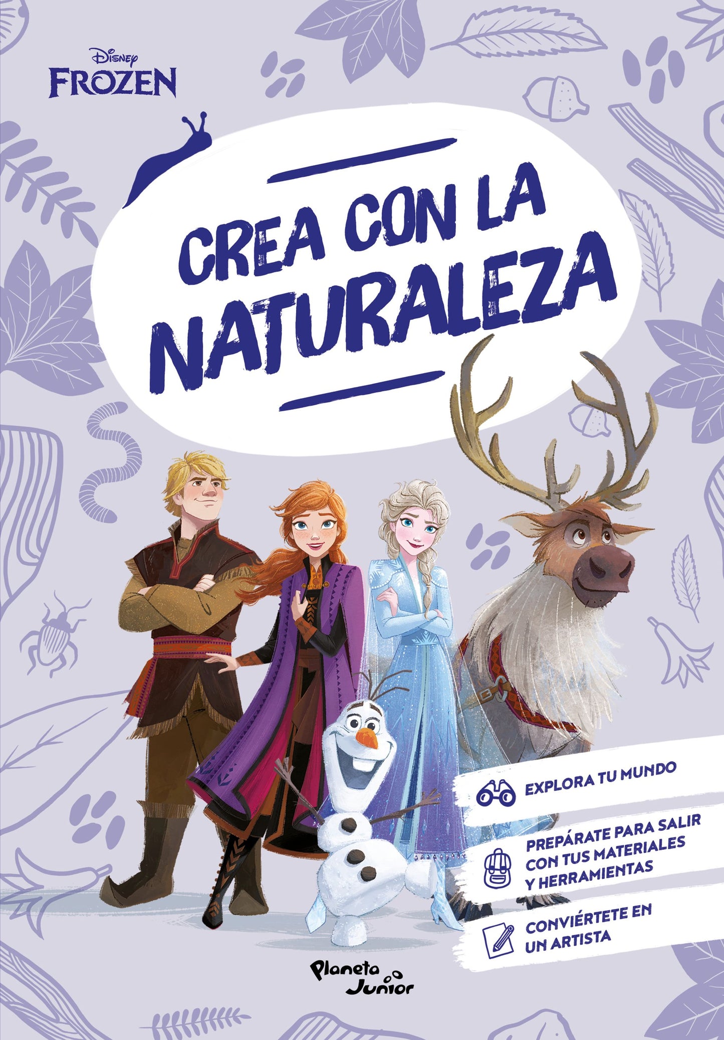 Libro Frozen: Crea con la naturaleza