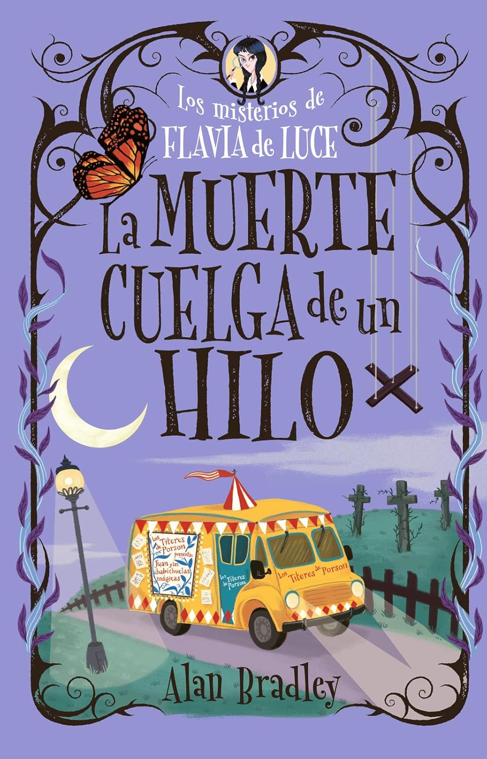 Libro La muerte cuelga de un hilo