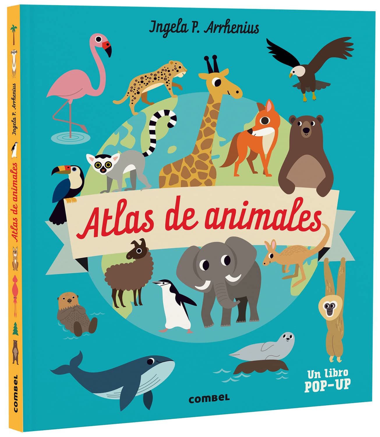 Libro Atlas de animales pop up