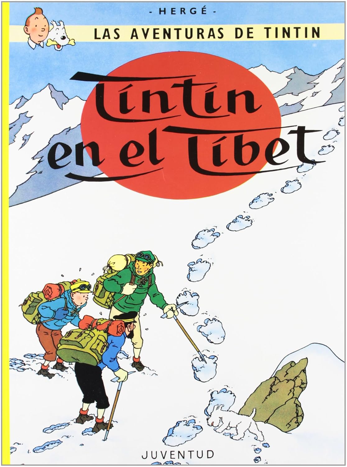 Libro Tintín en el Tíbet