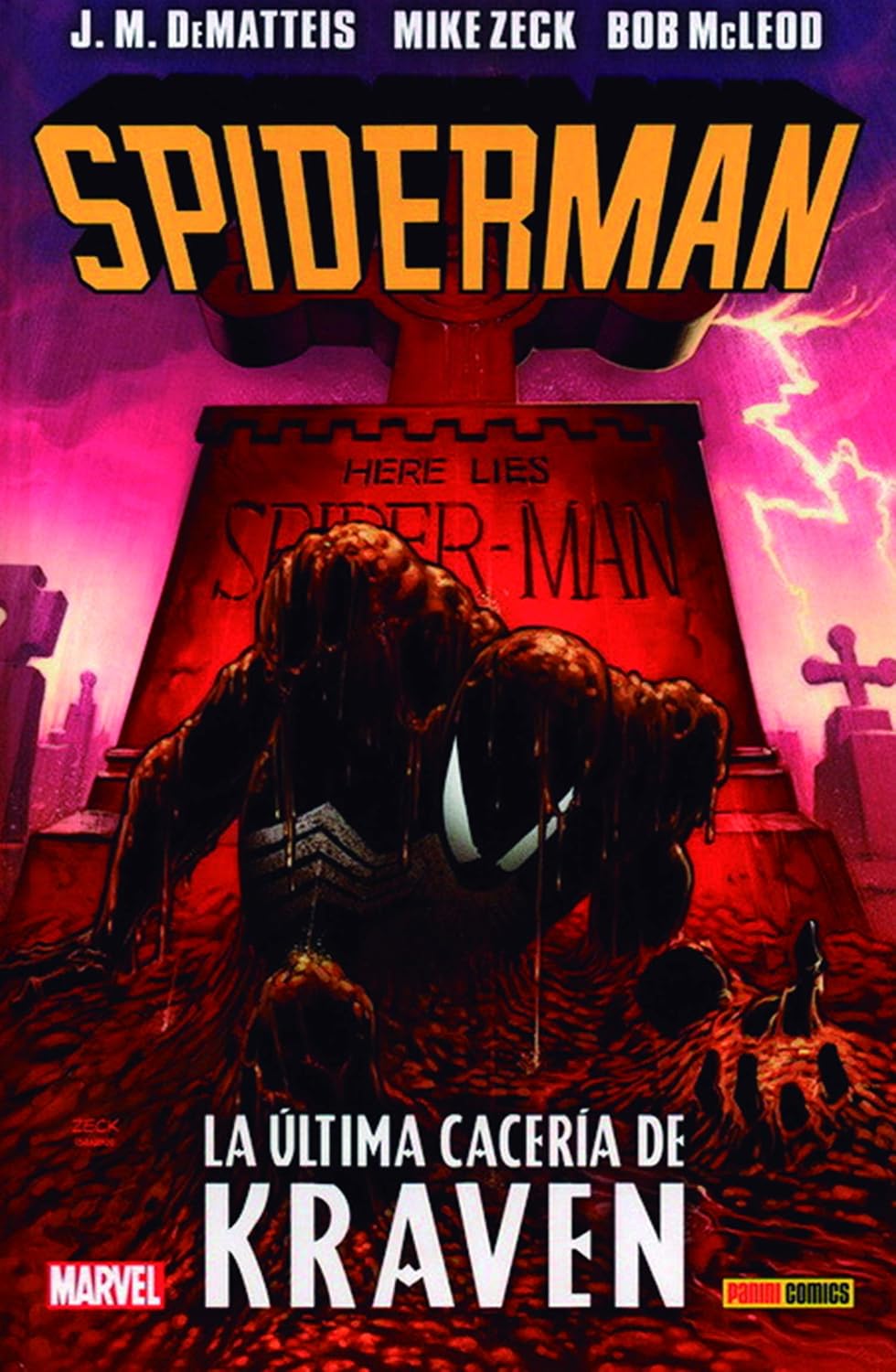 Libro Spiderman: La última cacería de Kraven