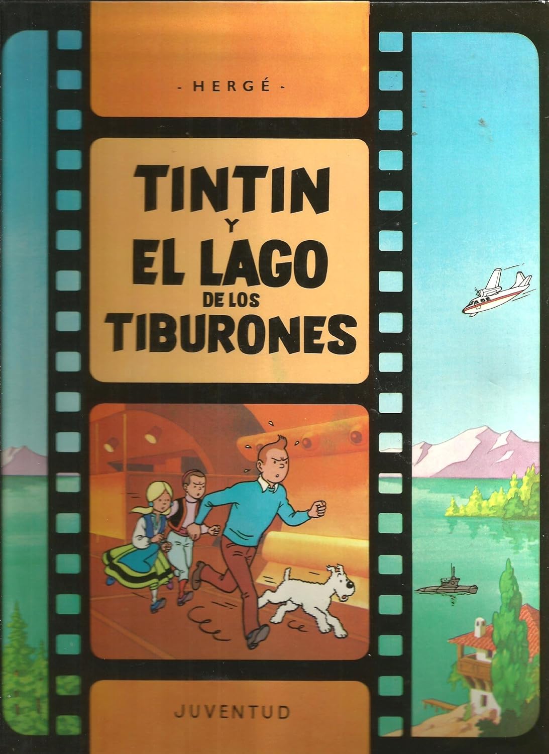 Libro Tintín y el lago de los tiburones