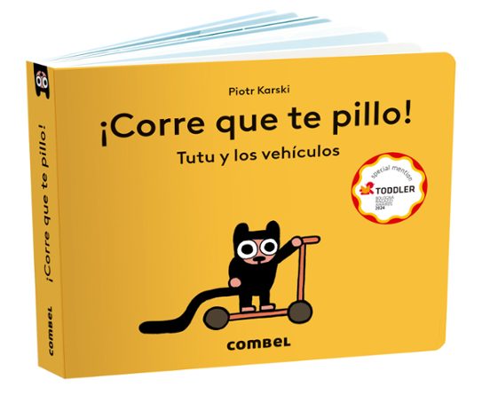 Libro Corre que te pillo Tutu y los vehículos