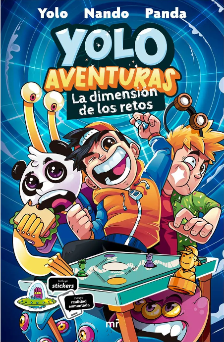 Libro Yolo Aventuras 4: La dimensión de los retos