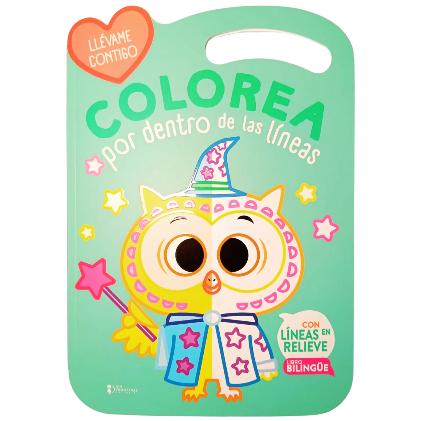 Libro Lechuza: Colorea por dentro de las líneas