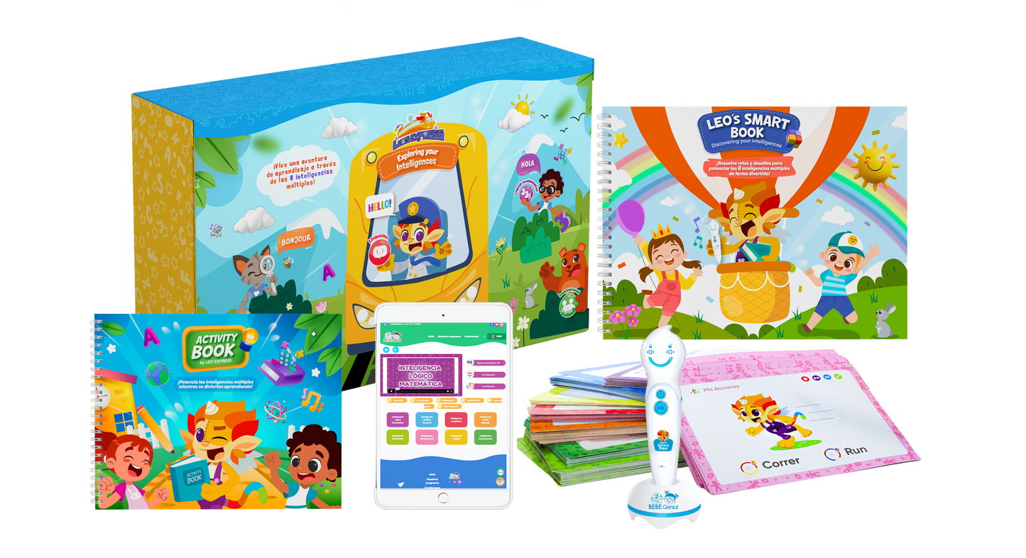 Pack Inteligencias Múltiples (Smart Book + Activity Book + El expreso de Leo)