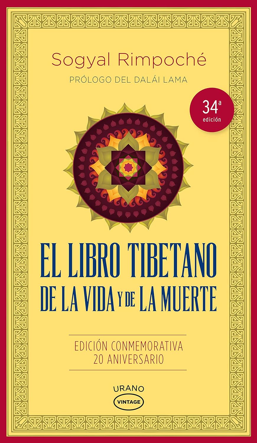 Libro tibetano de vida y muerte - vintage - edición revisada