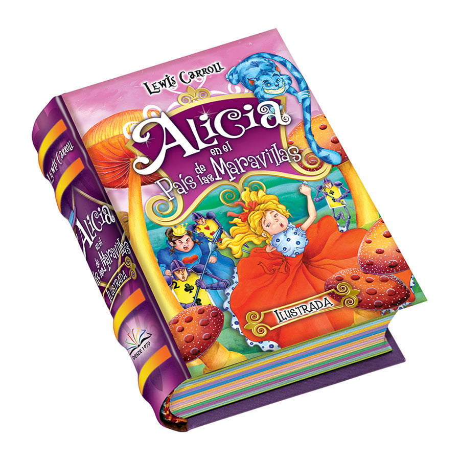 Libro Alicia en el país de las maravillas (ilustrada)