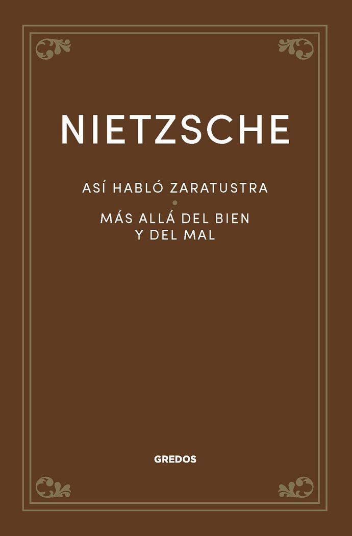 Libro Así habló Zaratustra/Más allá del bien y del mal