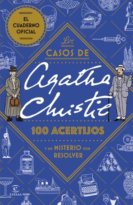 Libro Los casos de Agatha Christie. 100 acertijos y un misterio por resolver