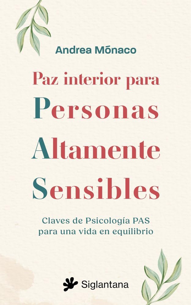 Libro Paz interior para personas altamente sensibles