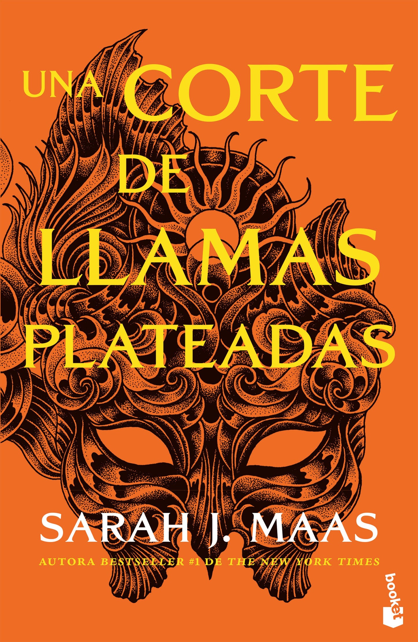 Libro Una corte de llamas plateadas (Booket)