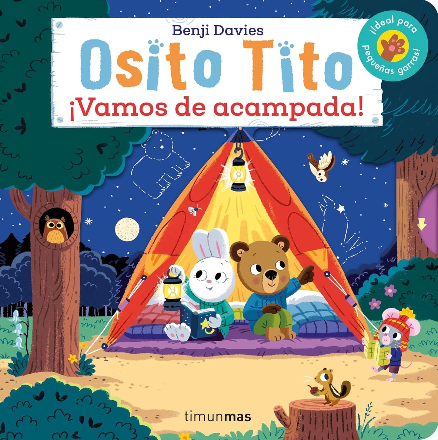 Libro Osito Tito. Vamos de acampada