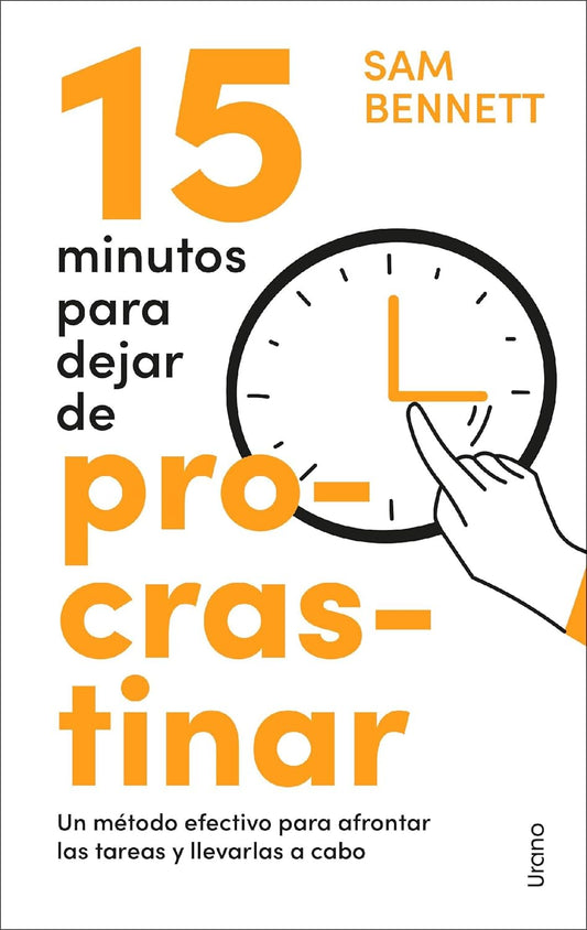 Libro 15 minutos para dejar de procrastinar