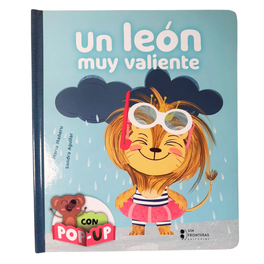 Un león muy valiente POP UP