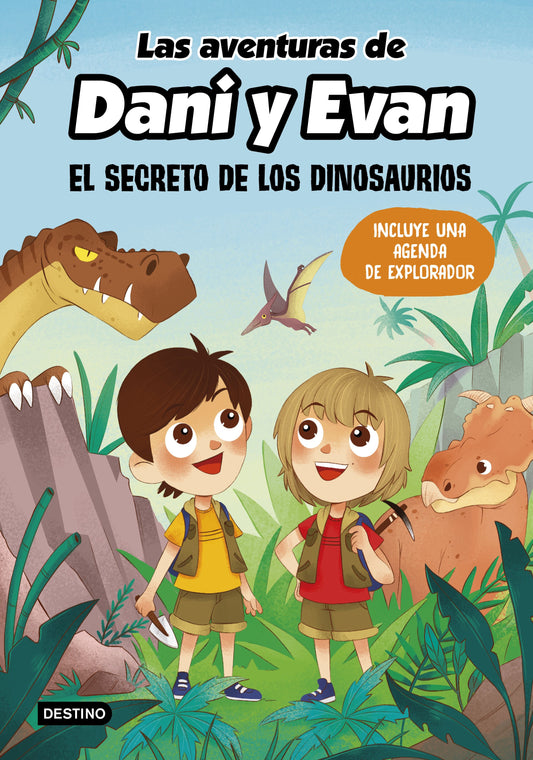 Libro Las aventuras de Dani y Evan 1: El secreto de los dinosaurios