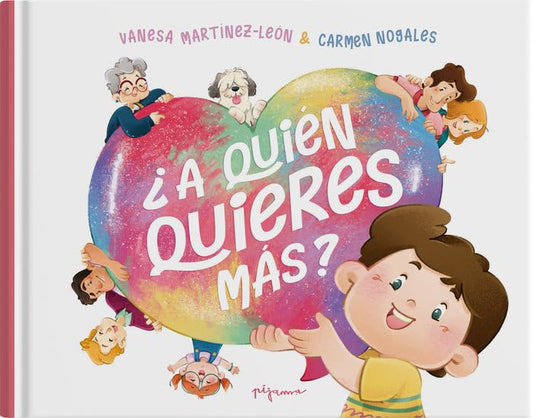 Libro A quién quieres más?
