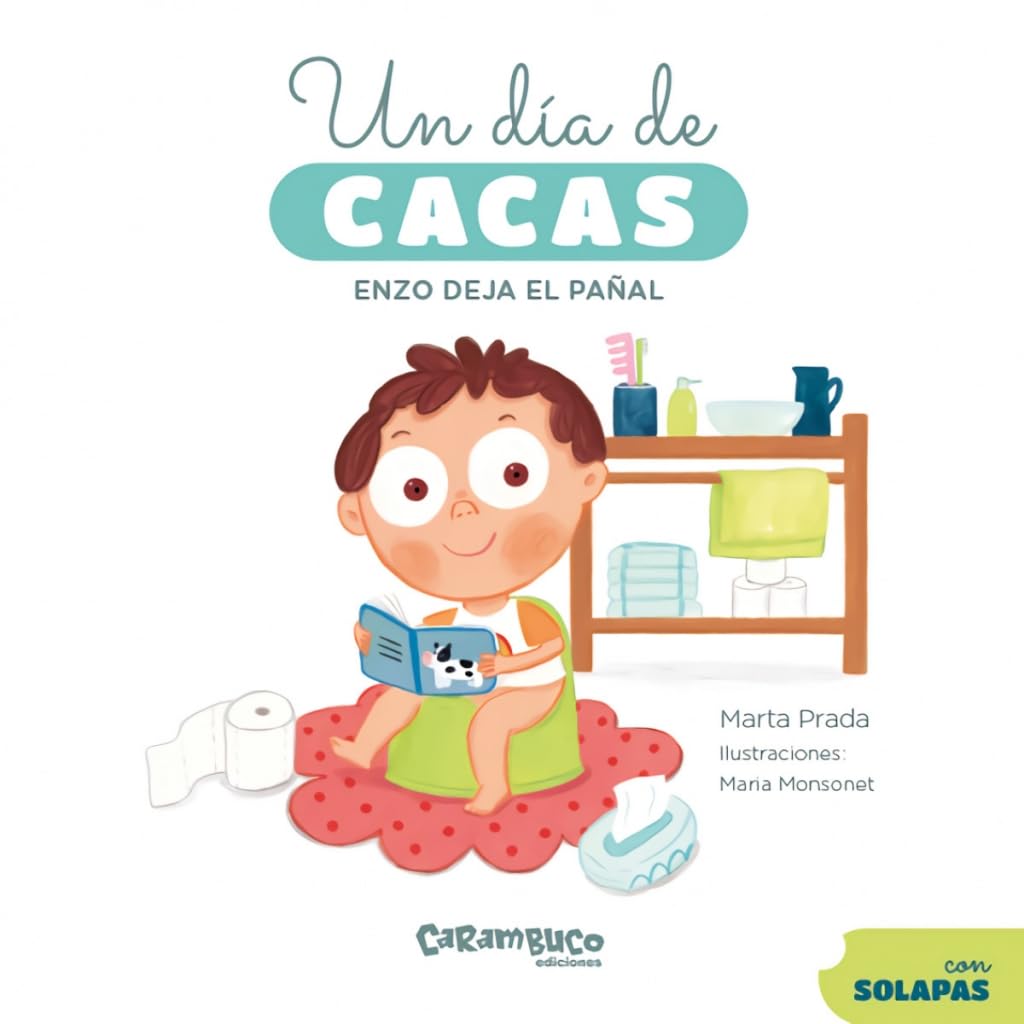 Libro Un día de cacas. Enzo deja el pañal