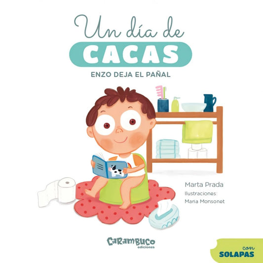 Libro Un día de cacas. Enzo deja el pañal