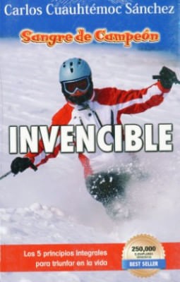 Libro Sangre de campeón. Invencible