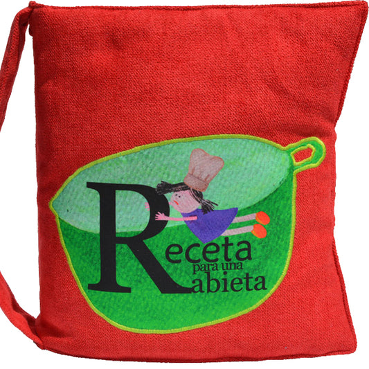 Libro en tela - Receta para una rabieta