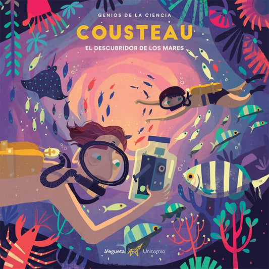 Libro Cousteau: El descubridor de los mares