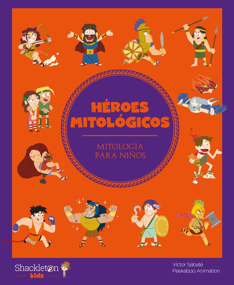 Libro Héroes mitológicos. Mitología para niños