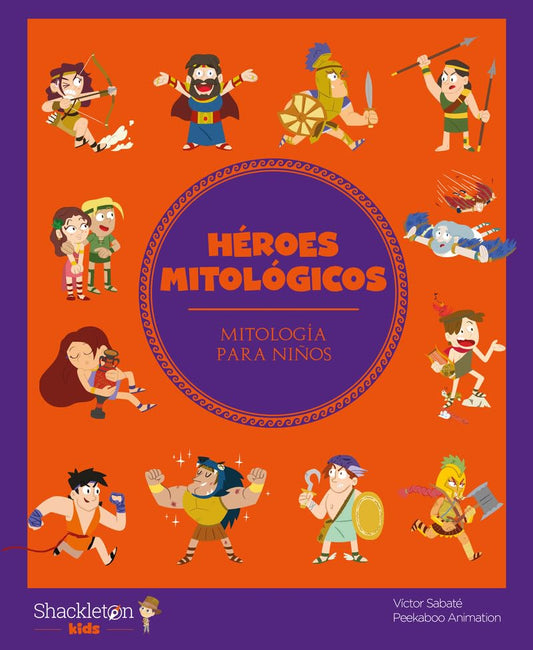 Libro Héroes mitológicos. Mitología para niños