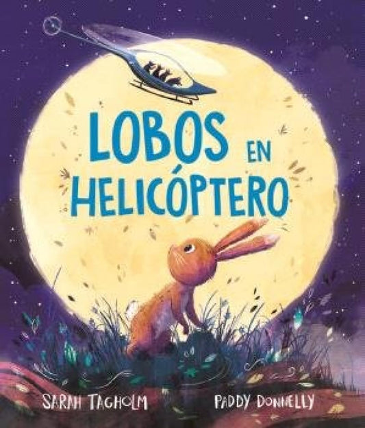 Libro Lobos en helicóptero