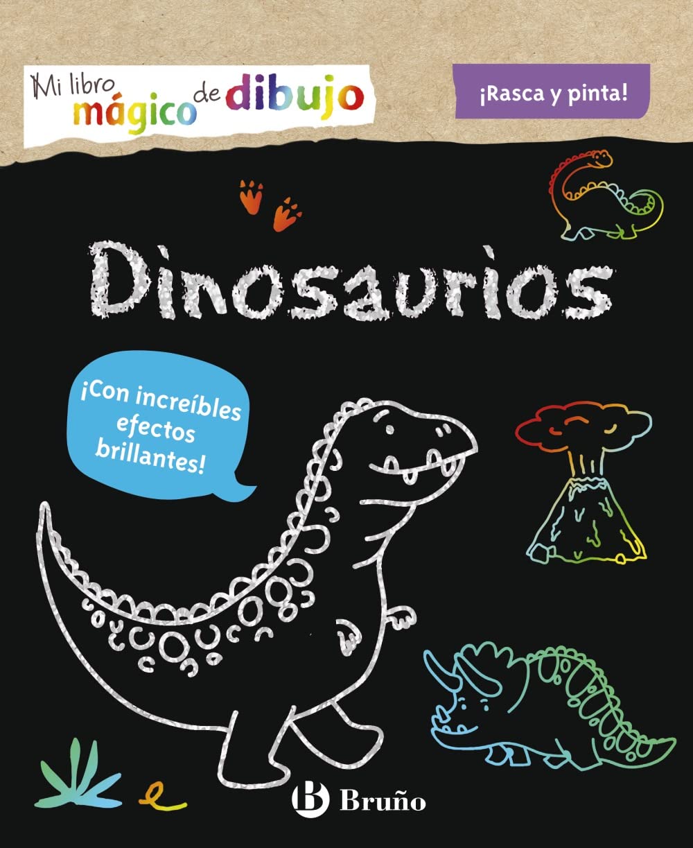 Mi libro mágico de dibujo. Dinosaurios