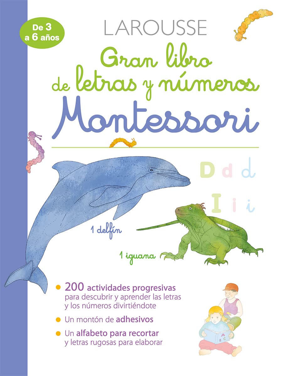 Libro Gran libro de letras y números Montessori