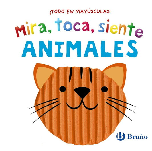 Libro Mira, toca, siente: Animales