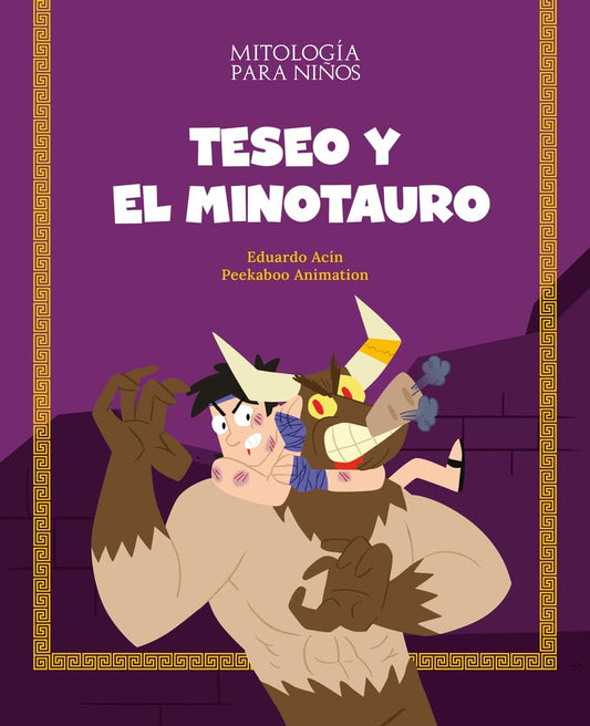 Libro Teseo y el minotauro