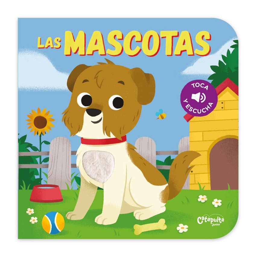 Libro Interactivo Toca y escucha. Las Mascotas