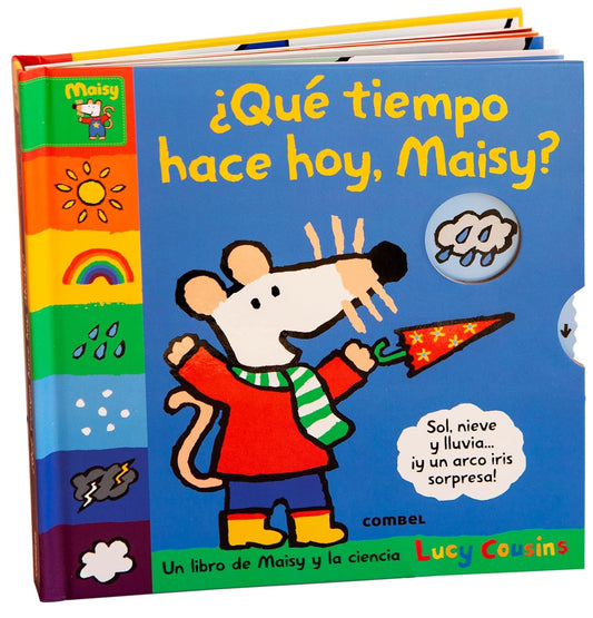 Libro ¿Qué tiempo hace hoy, Maisy?
