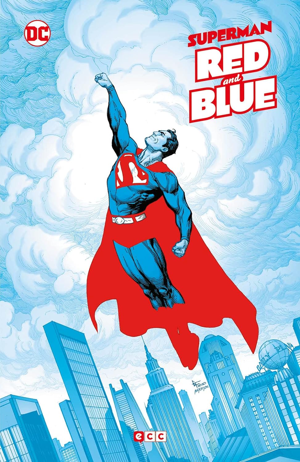 Libro Superman: Red and blue