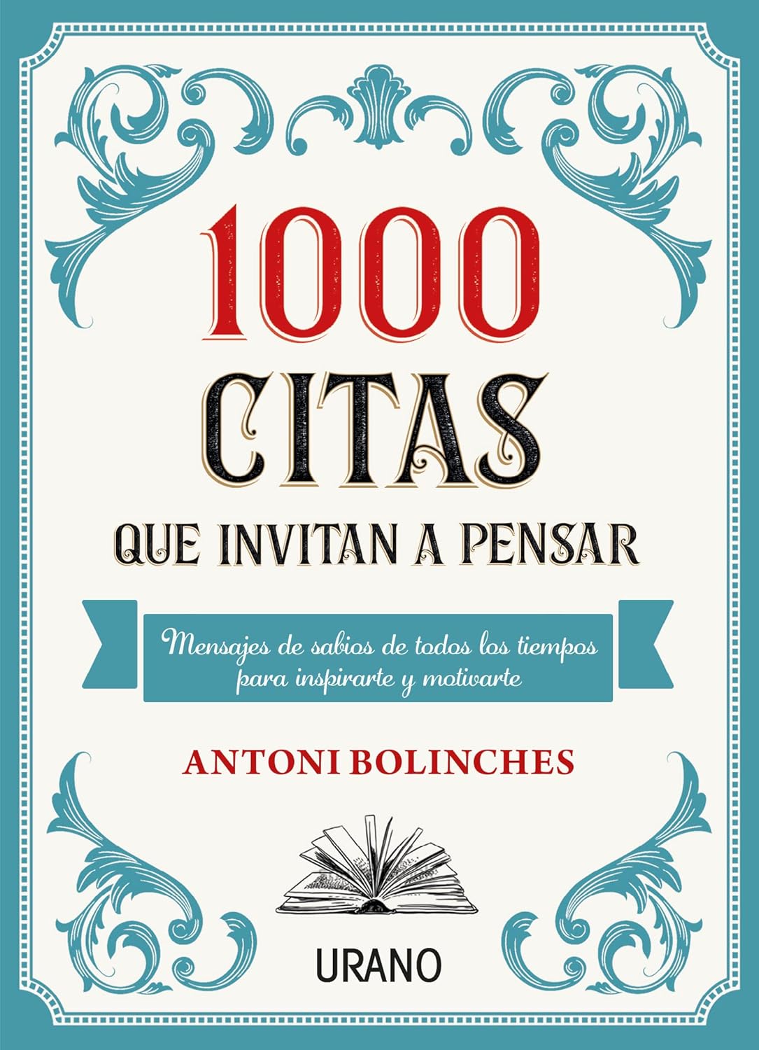 Libro 1000 citas que invitan a pensar