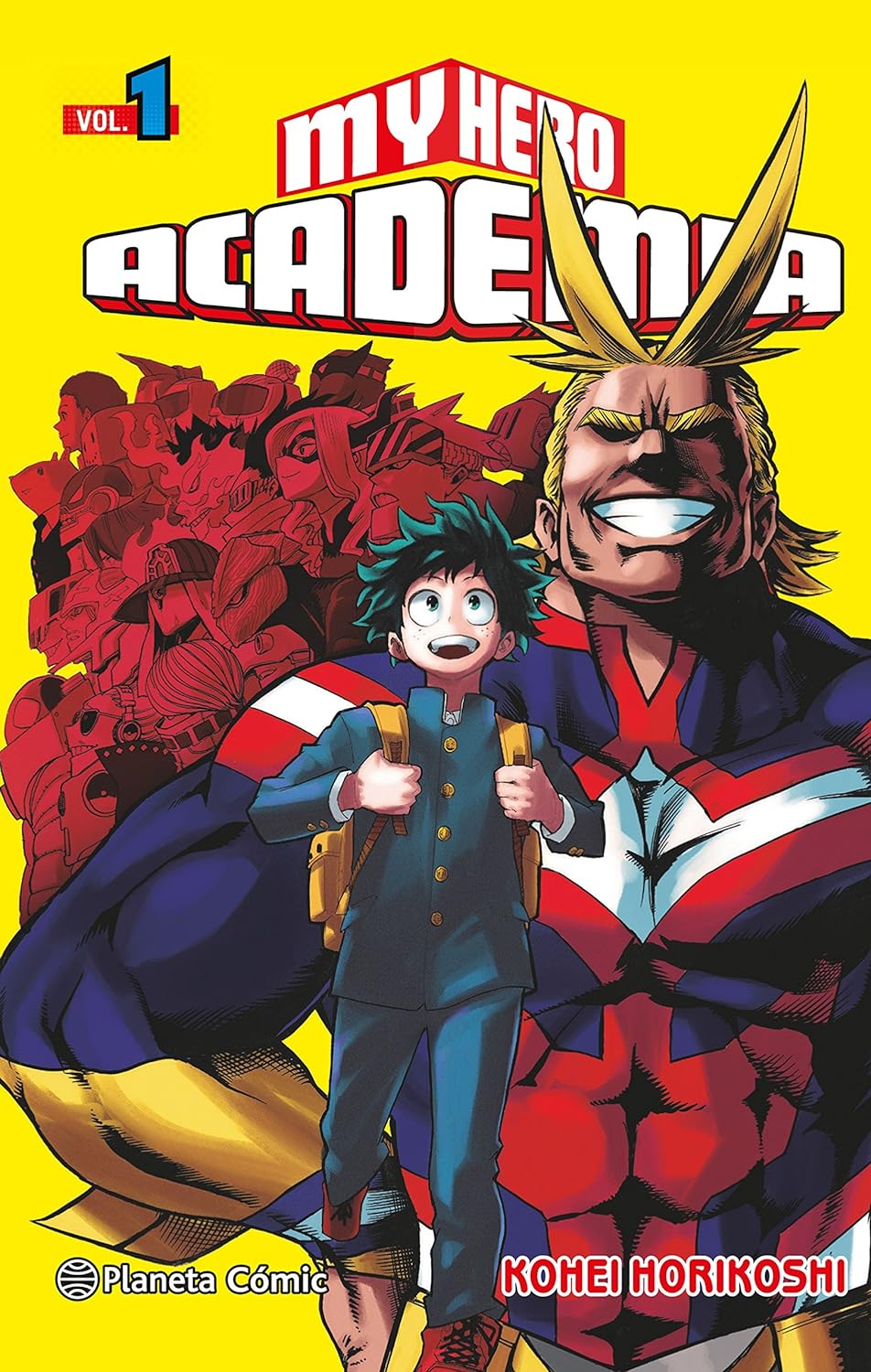 Libro My Hero Academia 01