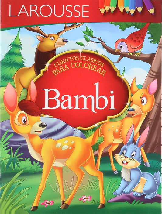 Cuentos clásicos para colorear. Bambi