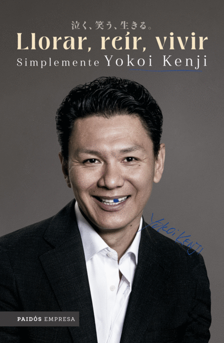 Libro Llorar, reír, vivir. Simplemente Yokoi Kenji