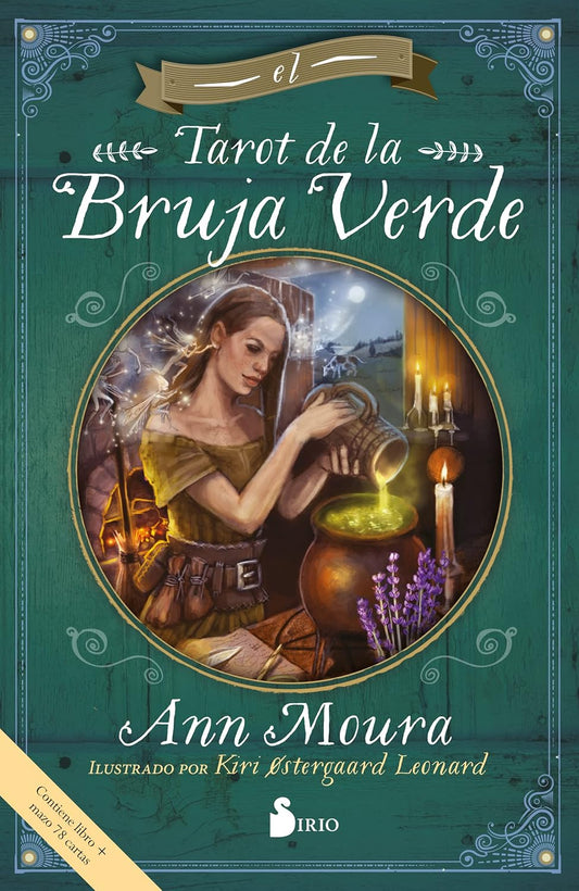 Libro Tarot de la bruja verde