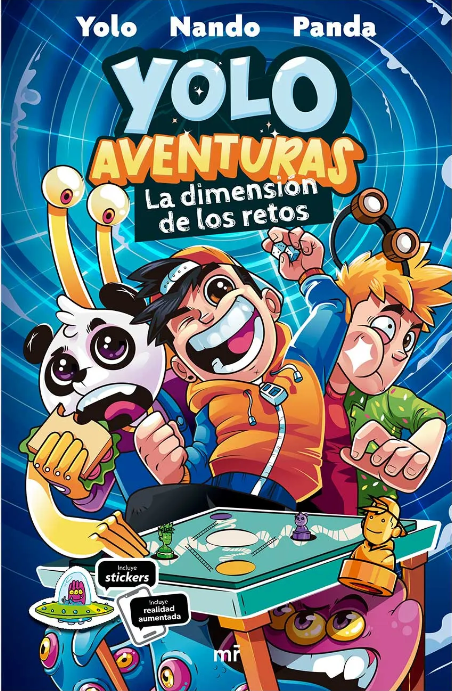 Libro Yolo aventuras 4: la dimensión de los retos