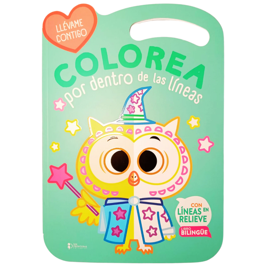 Libro Lechuza: Colorea por dentro de las líneas