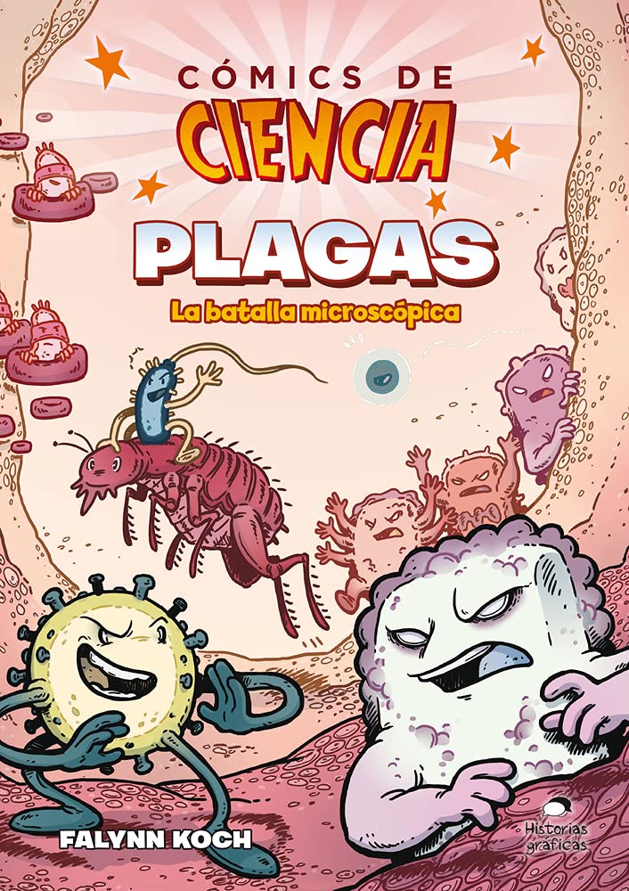 Libro Cómics de ciencia. Plagas. La batalla microscópica