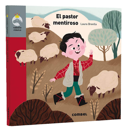 Libro Caballo Clásico: El Pastor Mentiroso (Letra de Palo)