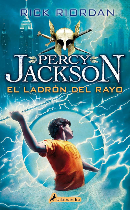 Libro Percy Jackson 1: El ladrón del rayo