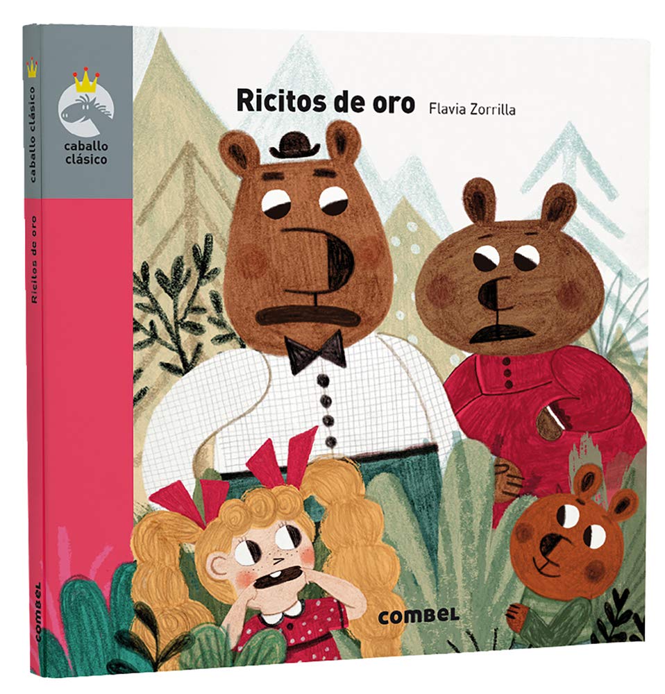 Libro Caballo Clásico: Ricitos de Oro (Letra de Palo)