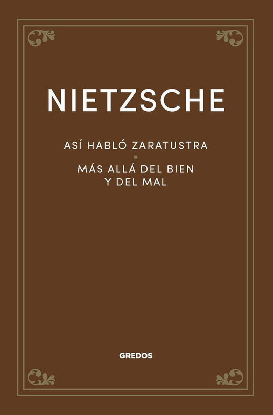 Libro Así habló Zaratustra/Más allá del bien y del mal