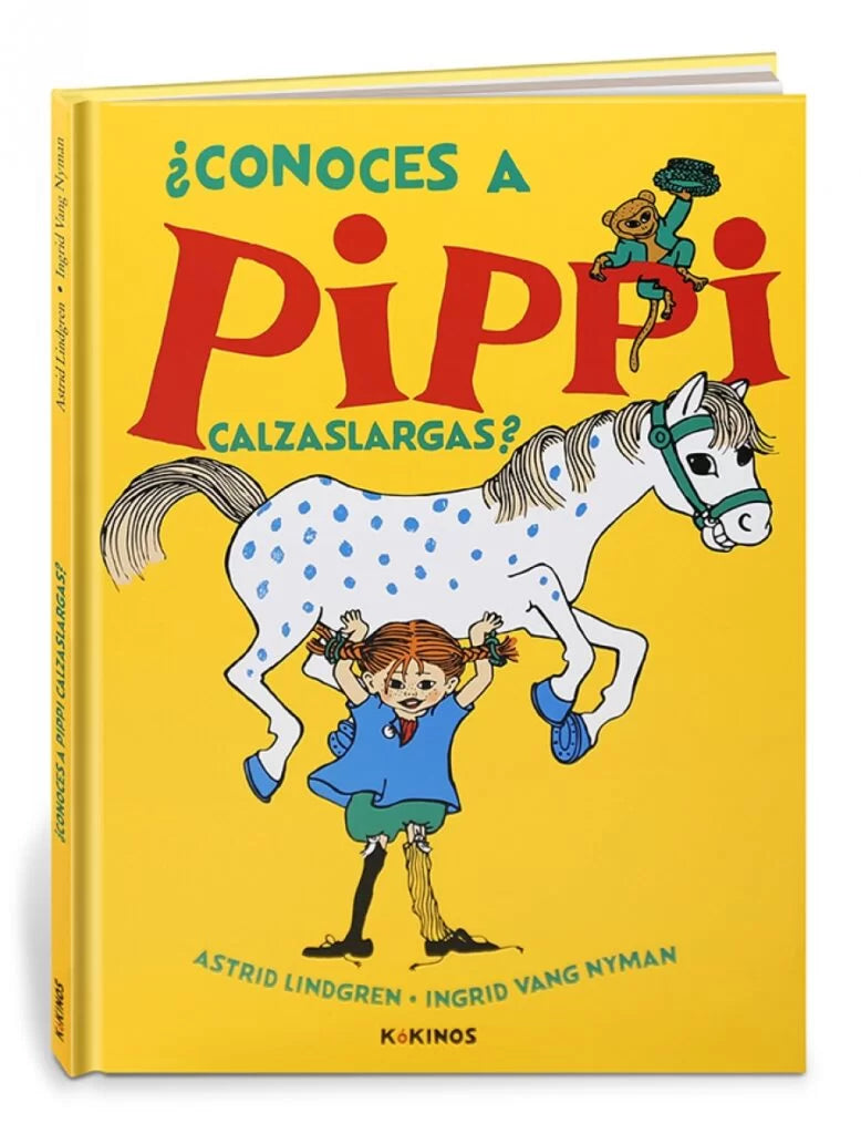 Libro ¿Conoces a Pippi Calzaslargas?